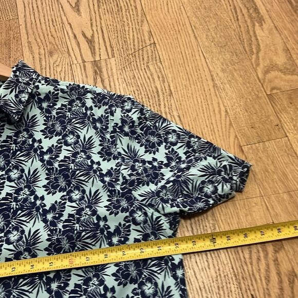 NWT MIZZEN+MAIN PERFORMANCE MENSWEAR CAPRI BLUE SHIRT SIZE M - Picture 7 of 8